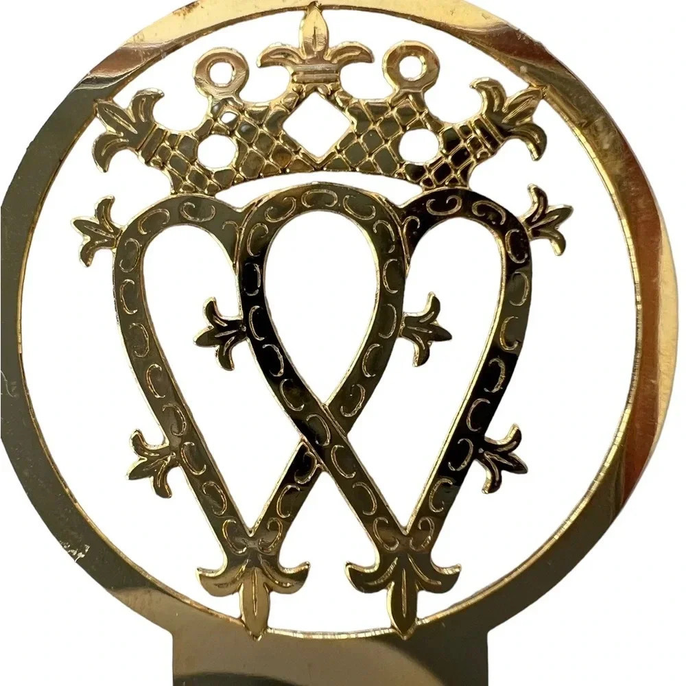 Vintage Celtic Brass Bookmark‎ Scotland